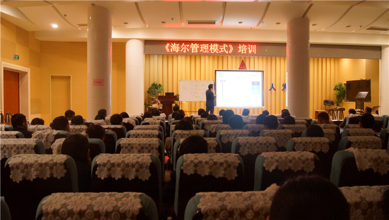 刘春华走进中融新大集团：揭秘海尔发展的奥秘