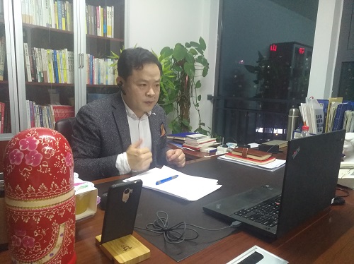 刘春华受邀为青岛市人力资源服务行业战“疫”联盟直播授课