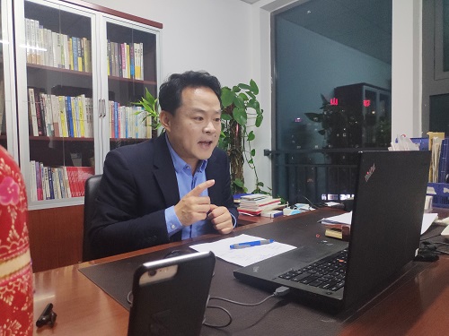 刘春华老师受邀参加中国品牌学习俱乐部“战‘疫’复工，智克时艰”直播活动
