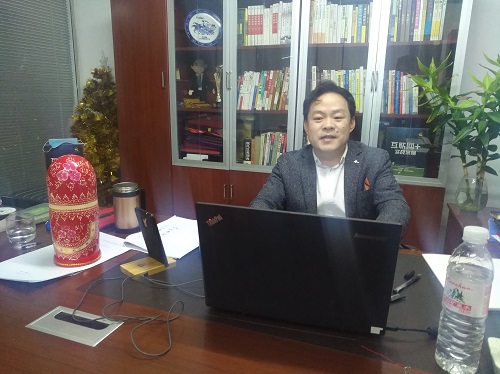 刘春华受邀为北清智库商学院直播授课